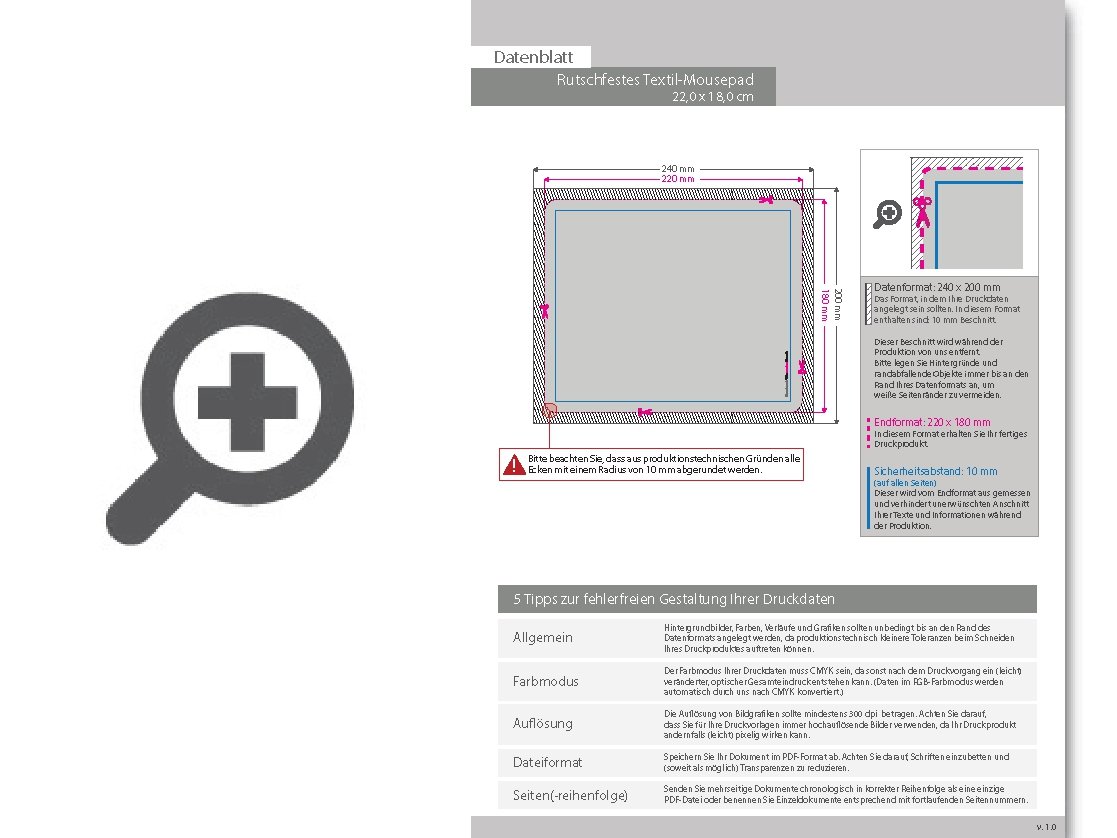 Product Bild rutschfestes_textil-mousepad_(22_x_18_cm)_mit_gummir__ckseite__einseitig_bedruckt_in_brillanter_fotoqualit__t